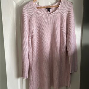 Eileen Fisher Light Pink Knit Pullover